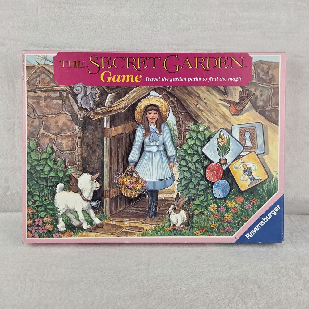 Vintage 1993 Secret Garden Board Game Ravensburger Complete No Instructions